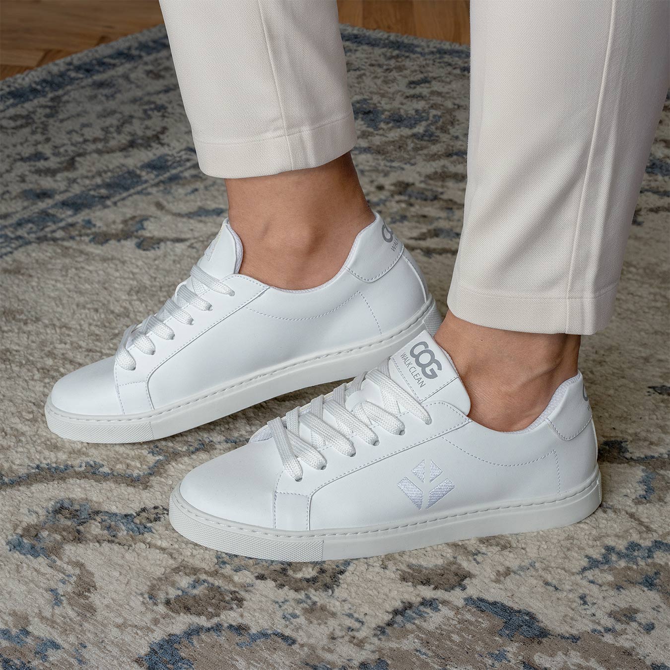 Winton - White Vegan Sneaker