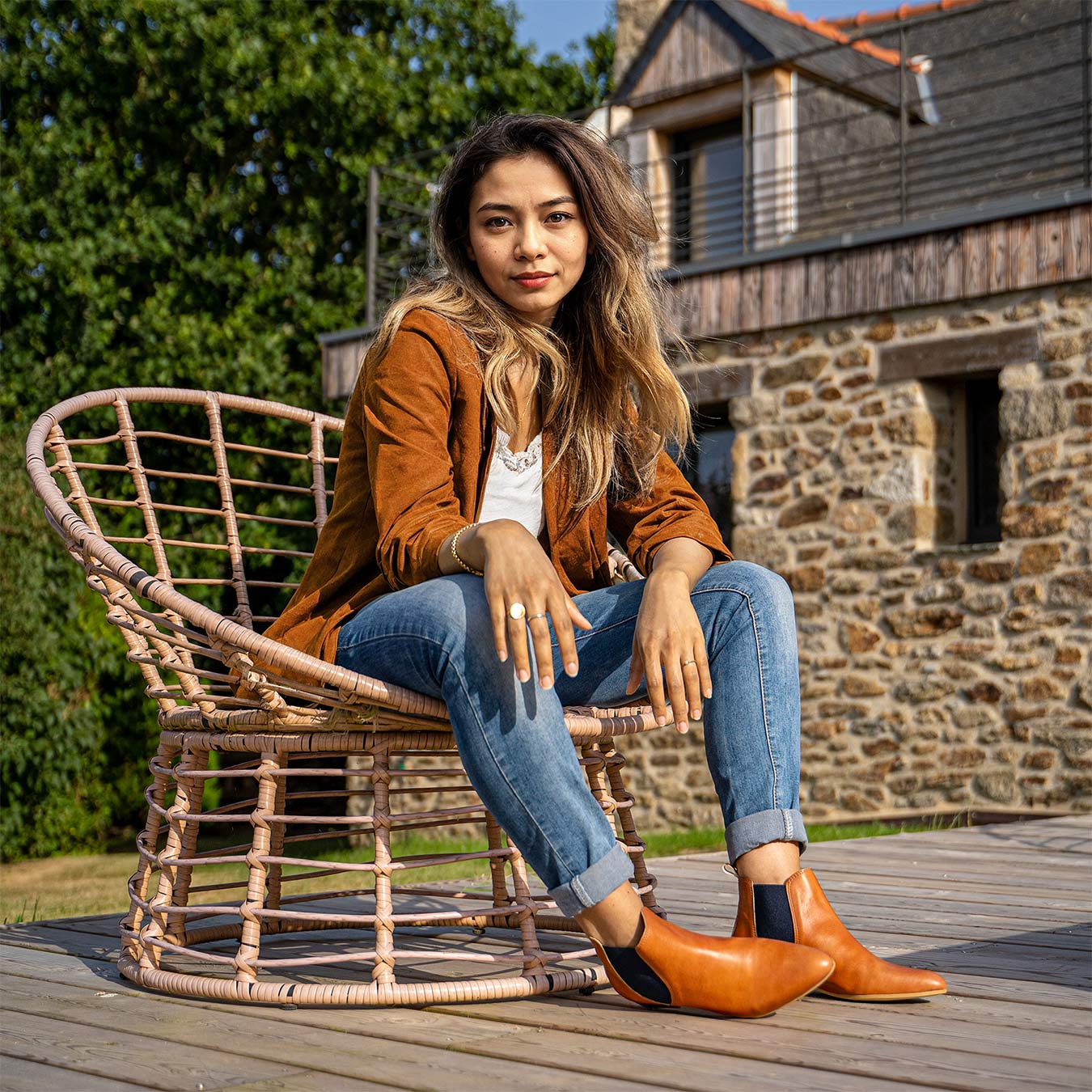 Laika Chelsea Boots - Camel