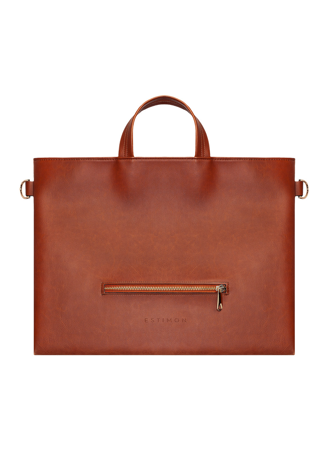 LAPTOP BAG corn leather -40% cognac brown