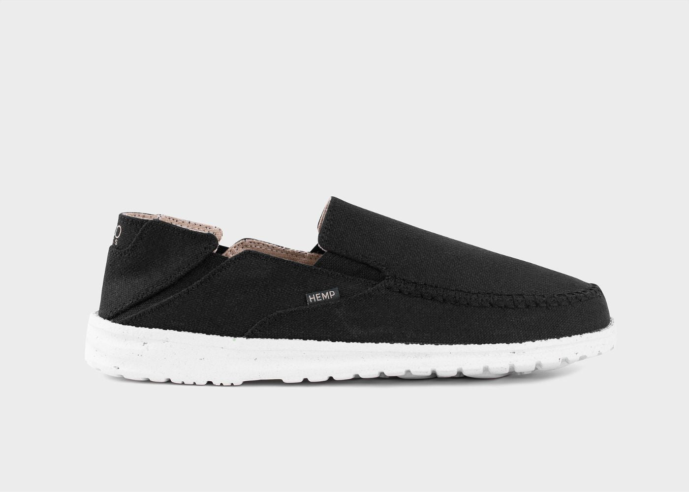 SunSlide Hemp Slip-on for Women in Black