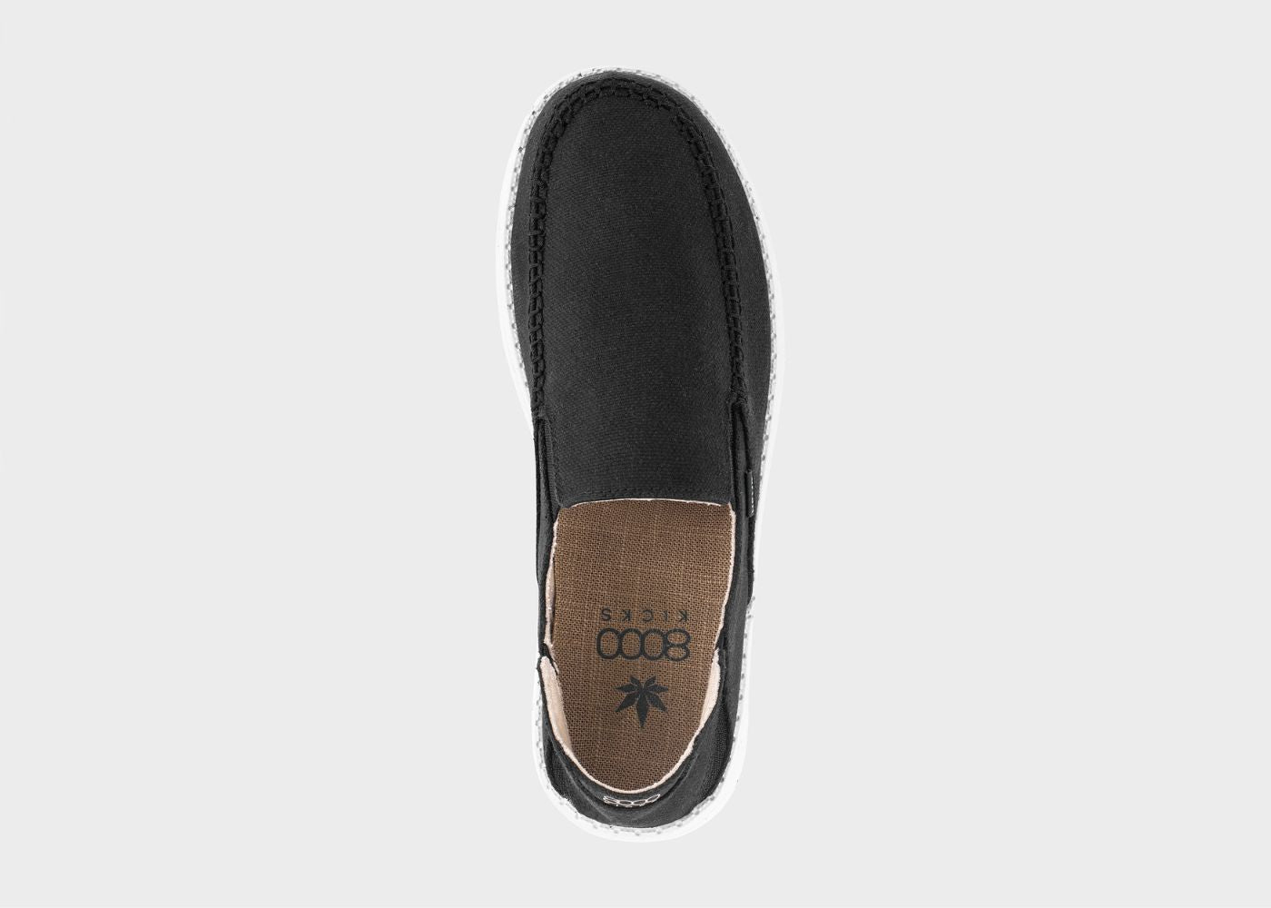 SunSlide Hemp Slip-on for Women in Black