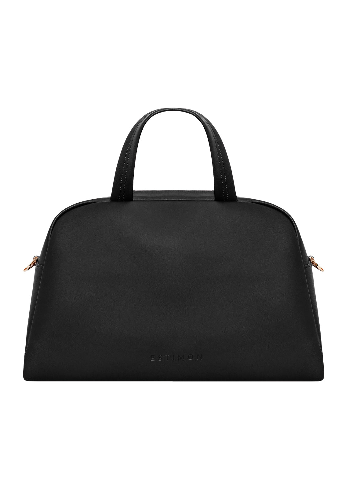 BOWLING BAG aus Maisleder in schwarz