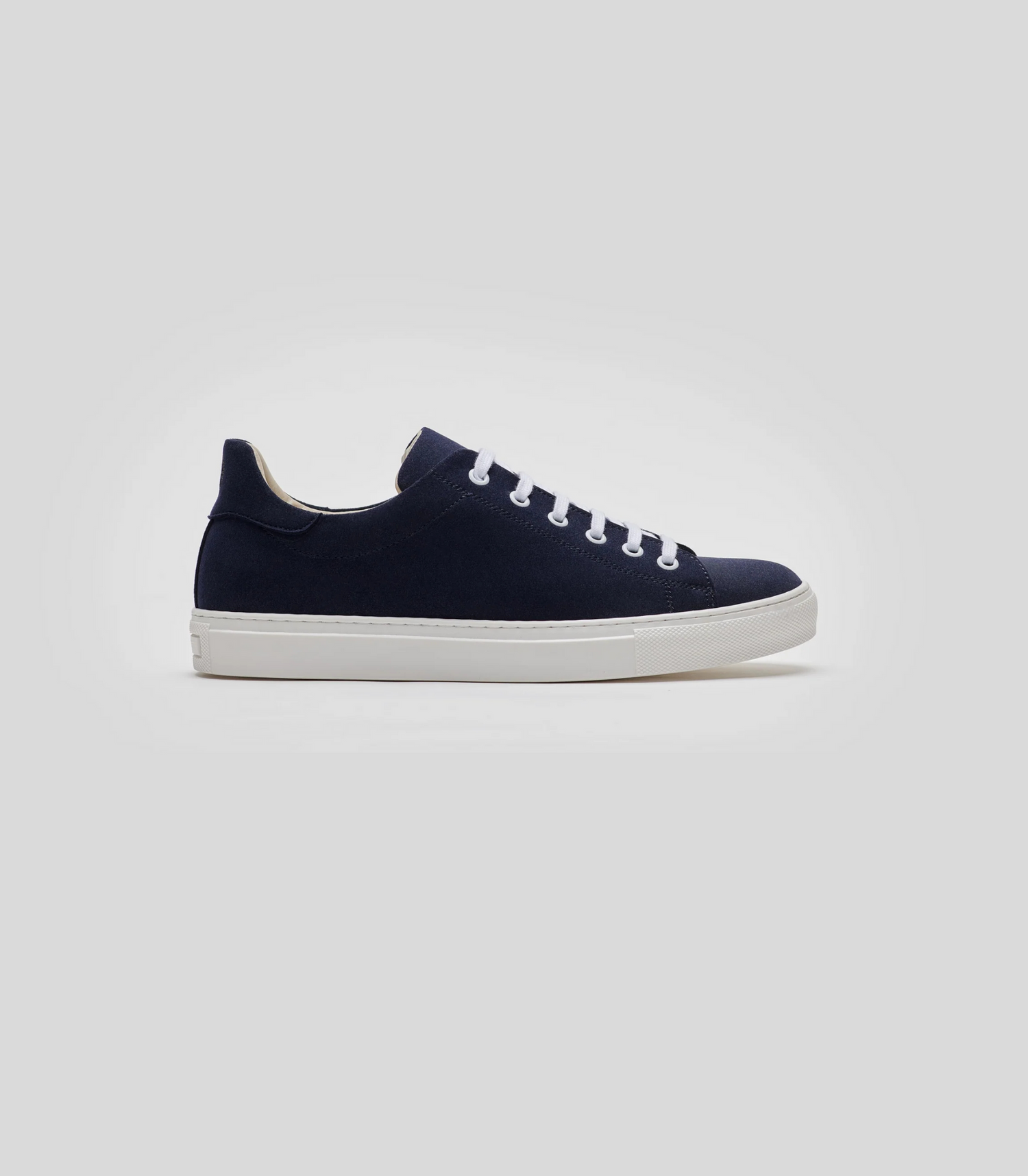 VEGAN SNEAKER BLUE suede