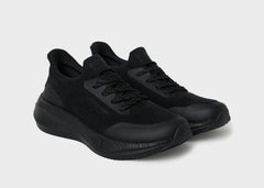 Vegan Hemp Runners for Men in Black