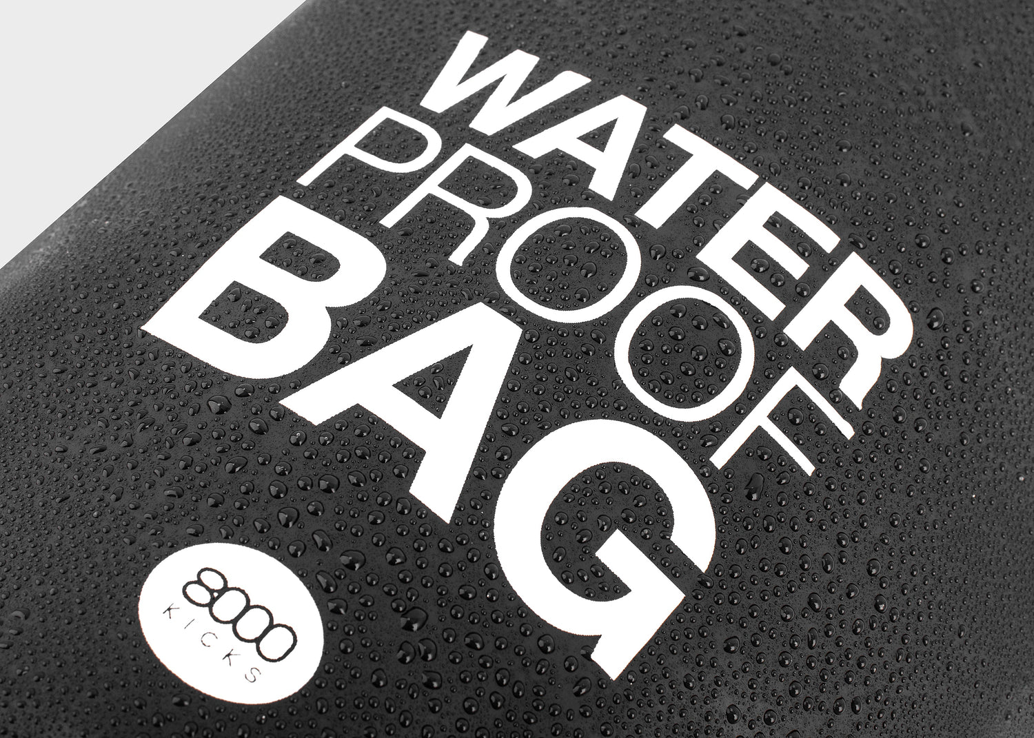Wasserdichte Dry Bag (Packsack) – Schwarz | 10 L Volumen