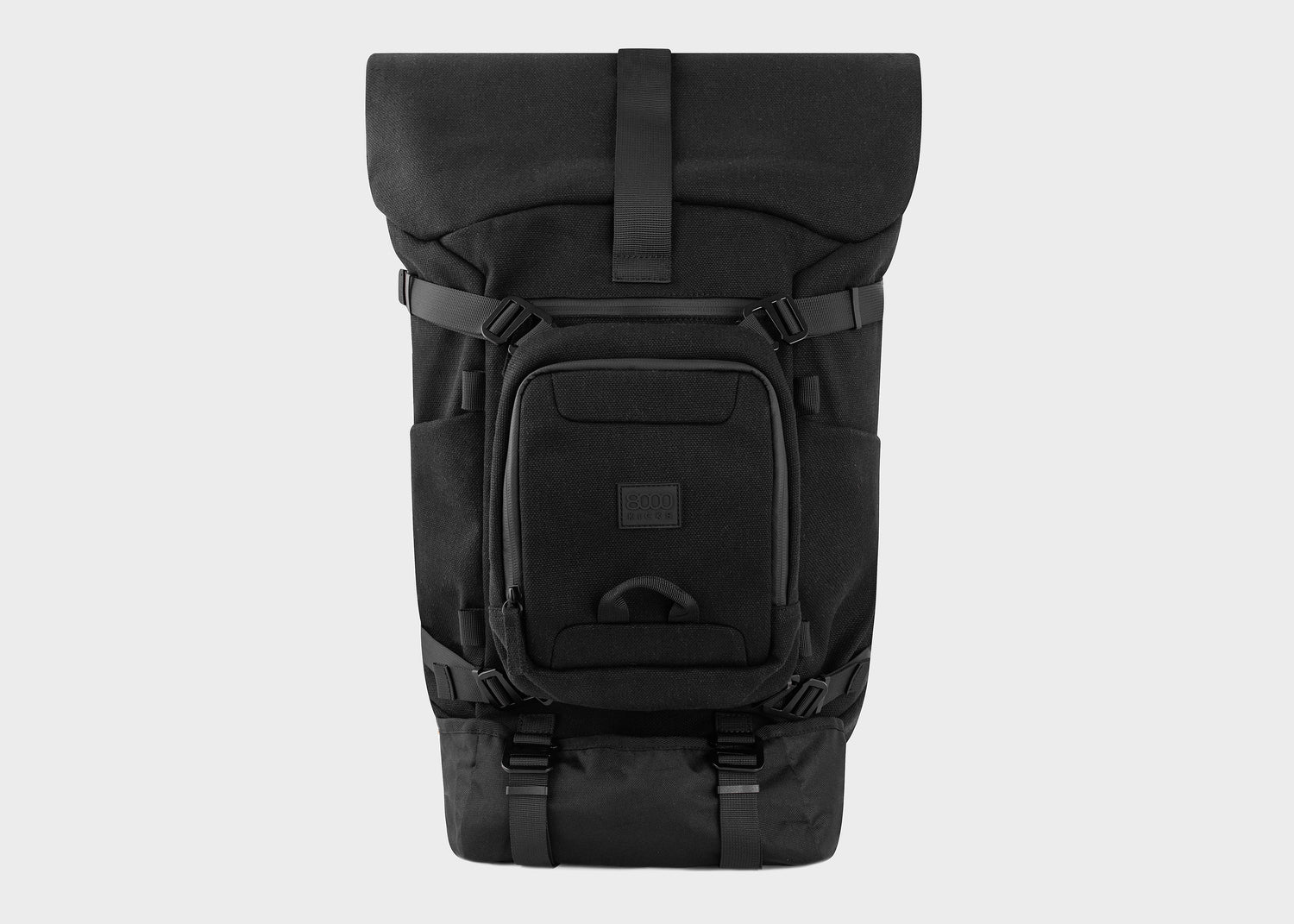 Nomad Hemp Rolltop Backpack - The 3-in-1 expandable hemp backpack for nomads