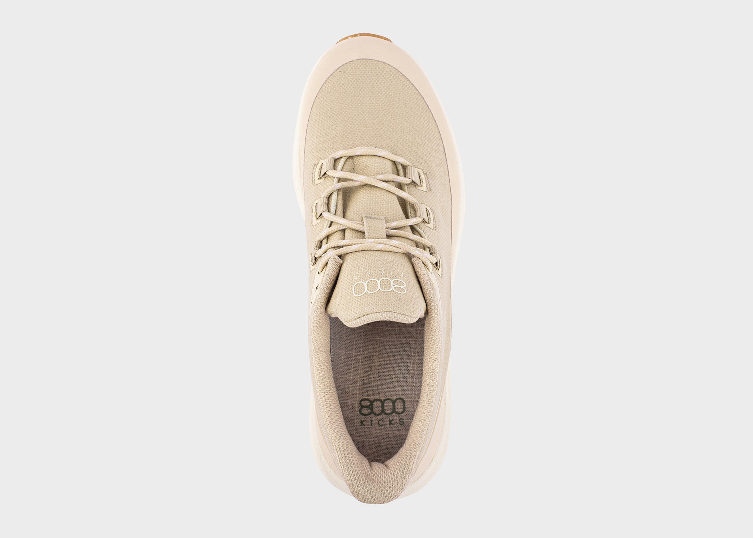Trekker wasserdichte Hanfschuhe für Männer in Beige