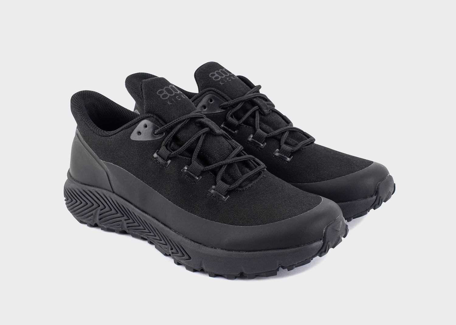 Trekker Hemp Sneaker for Women in Black