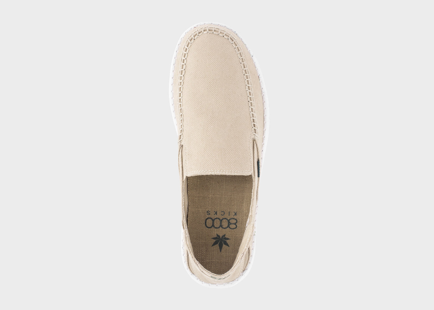 SunSlide Hanf-Slip-on für Damen in Beige