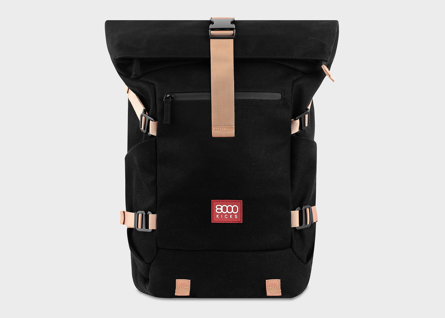 Nomad Hanf-Rucksack in Schwarz