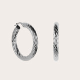 Luma hoops silver