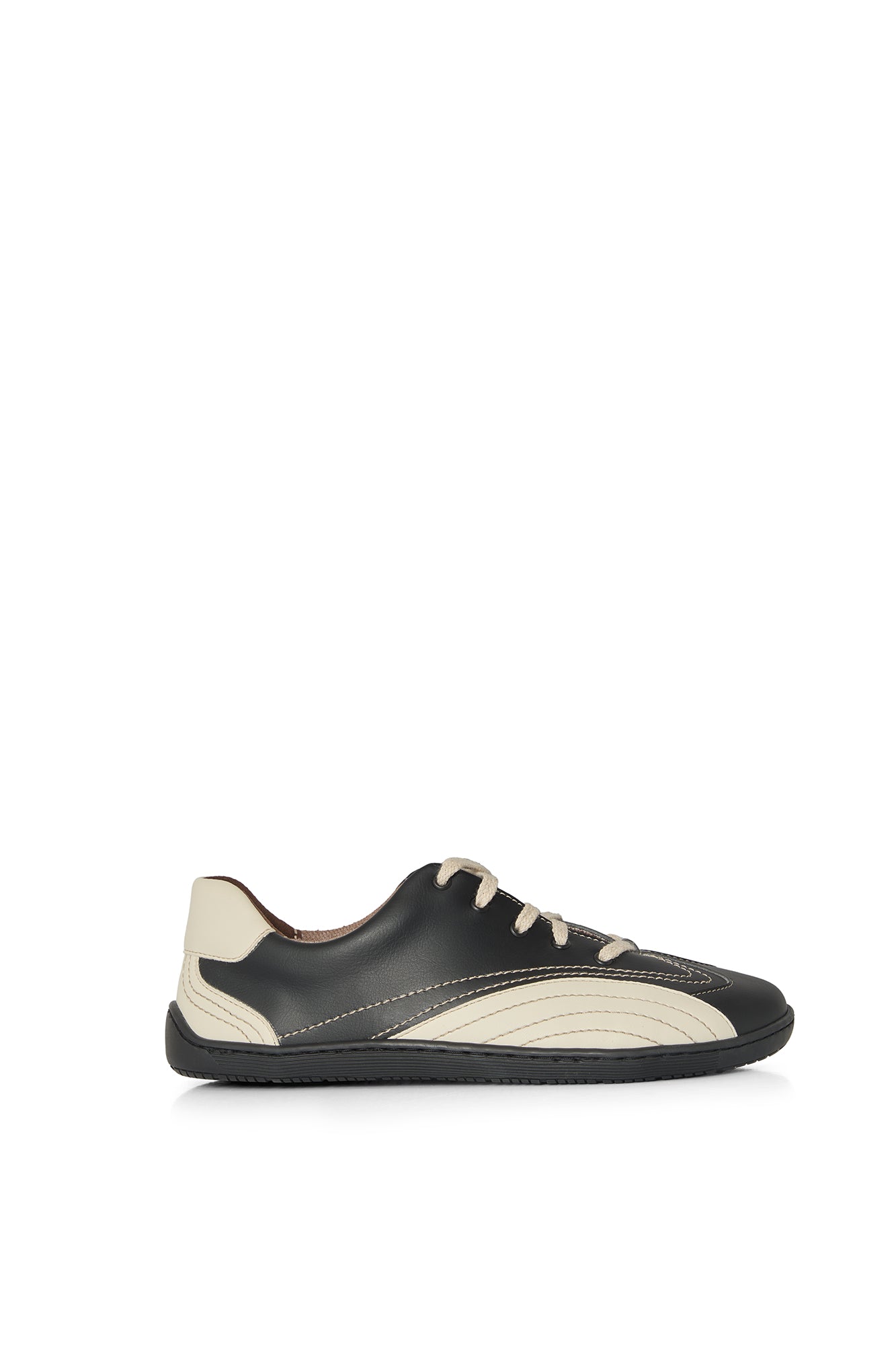 BARE 1 PENGUIN | Schwarz & Weiße Vegane Barfußschuhe