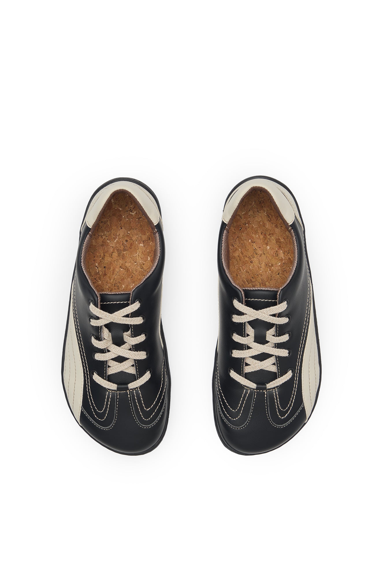 BARE 1 PENGUIN | Schwarz & Weiße Vegane Barfußschuhe