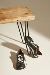 BARE 1 PENGUIN | Black & White Vegan Barefoot Shoes