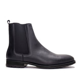 BASILE Black Vegan Chelsea Boots