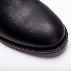 Stivale vegano Chelsea alla caviglia con elastico flexibile e fodera traspirante