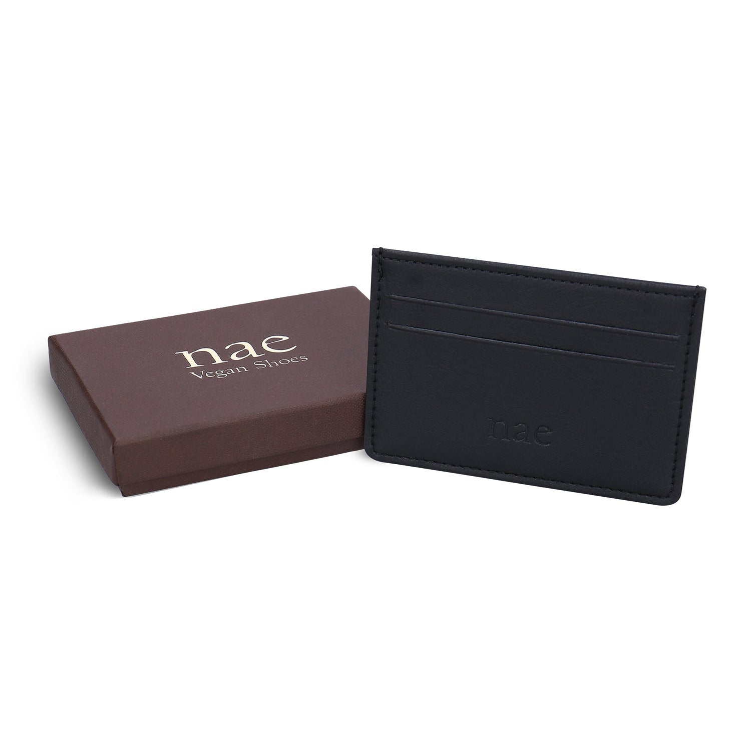 Vegan wallet pocket coin notes keys logo engraved NAE