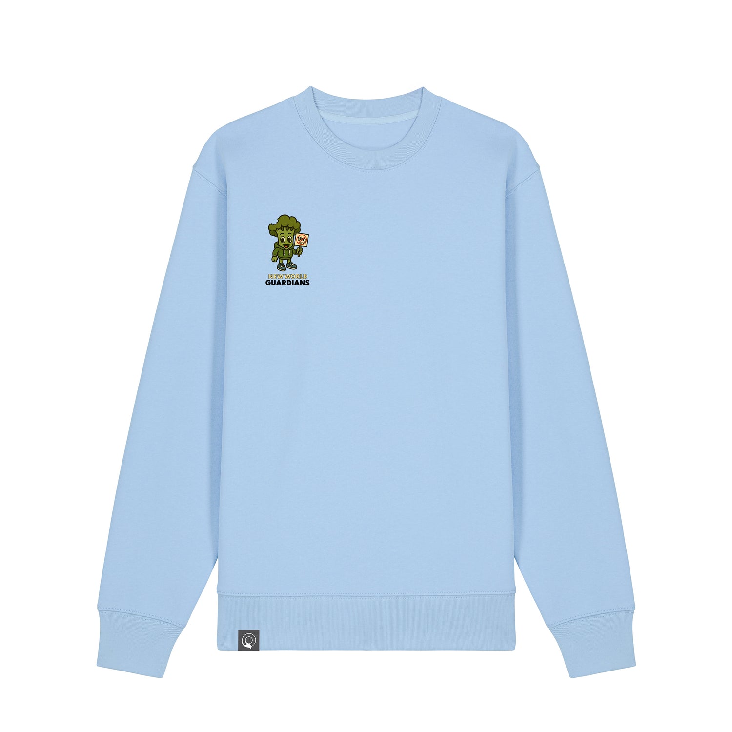 Organic Plant Hero Sweater – Steamy Front & Squad Back / 6 Farben / Unisex