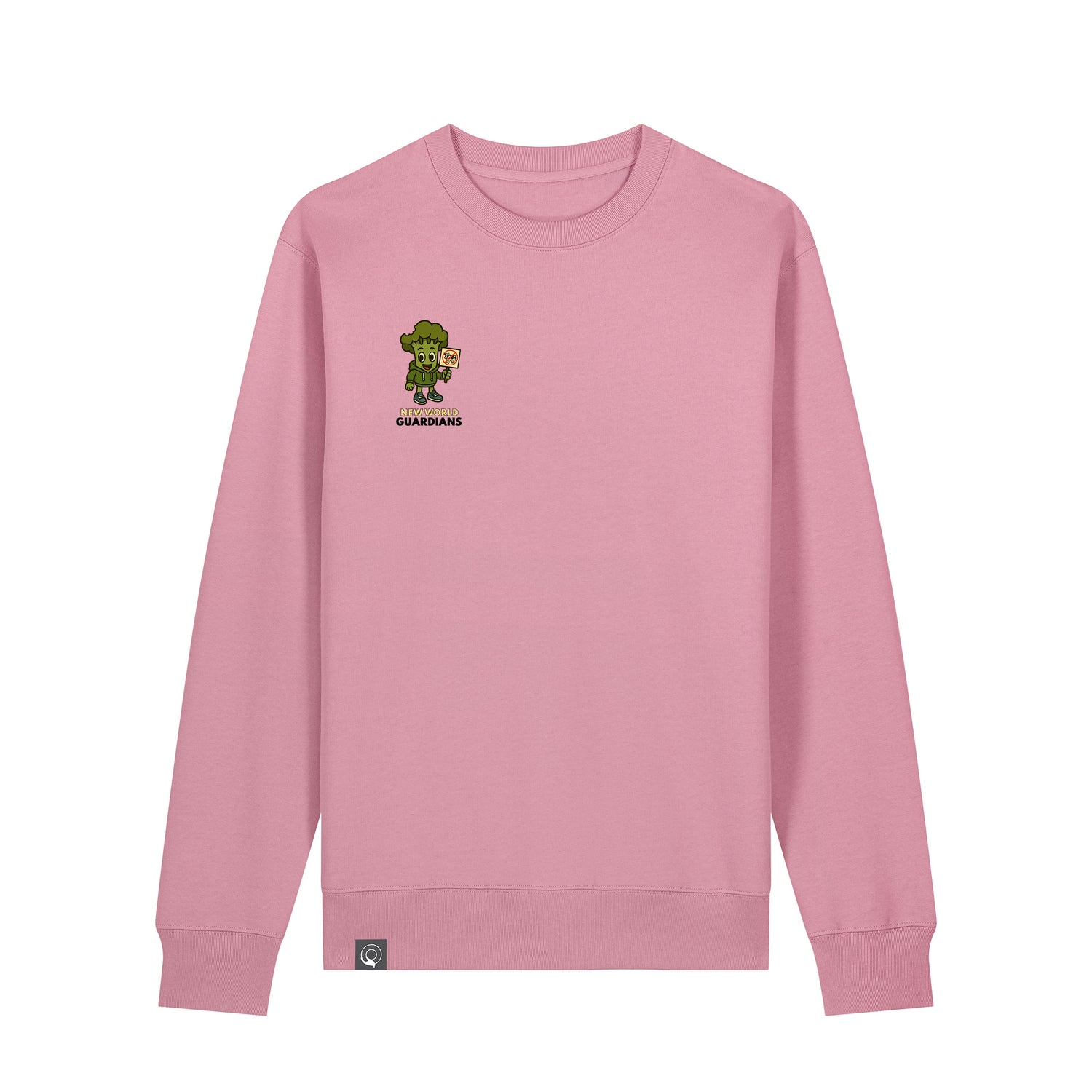 Organic Plant Hero Sweater – Steamy Front & Squad Back / 6 Farben / Unisex