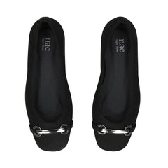 Vegan Women’s Black Ballet Flats – Elegant & Comfortable Shoes