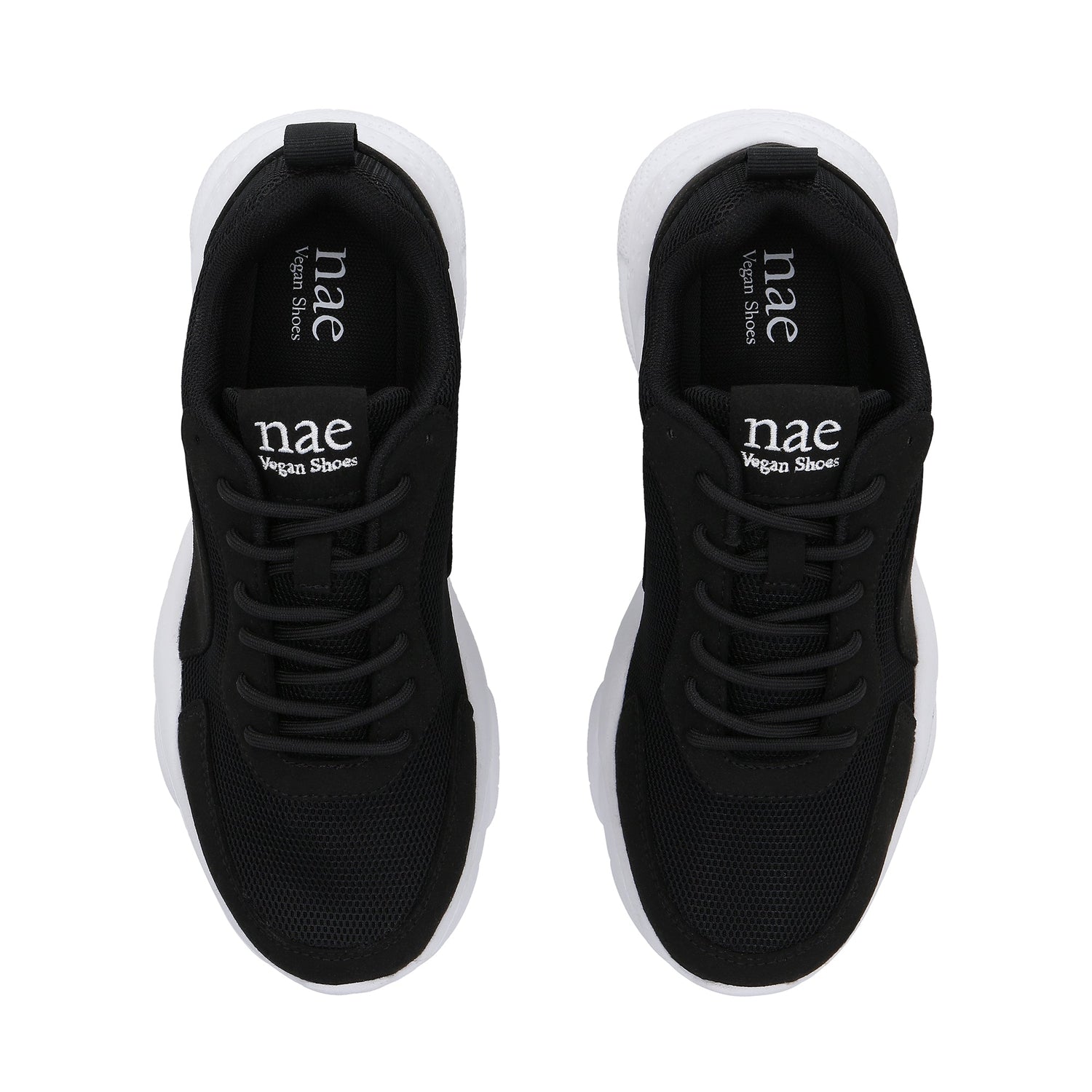 Zapatillas veganas unisex negras – deportivas PET reciclado ligeras