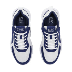 Zapatillas veganas unisex azules – deportivas en PET reciclado ligeras