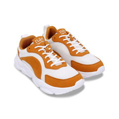 Vegan unisex sneakers κίτρινα – ελαφριά αθλητικά από ανακυκλωμένο PET