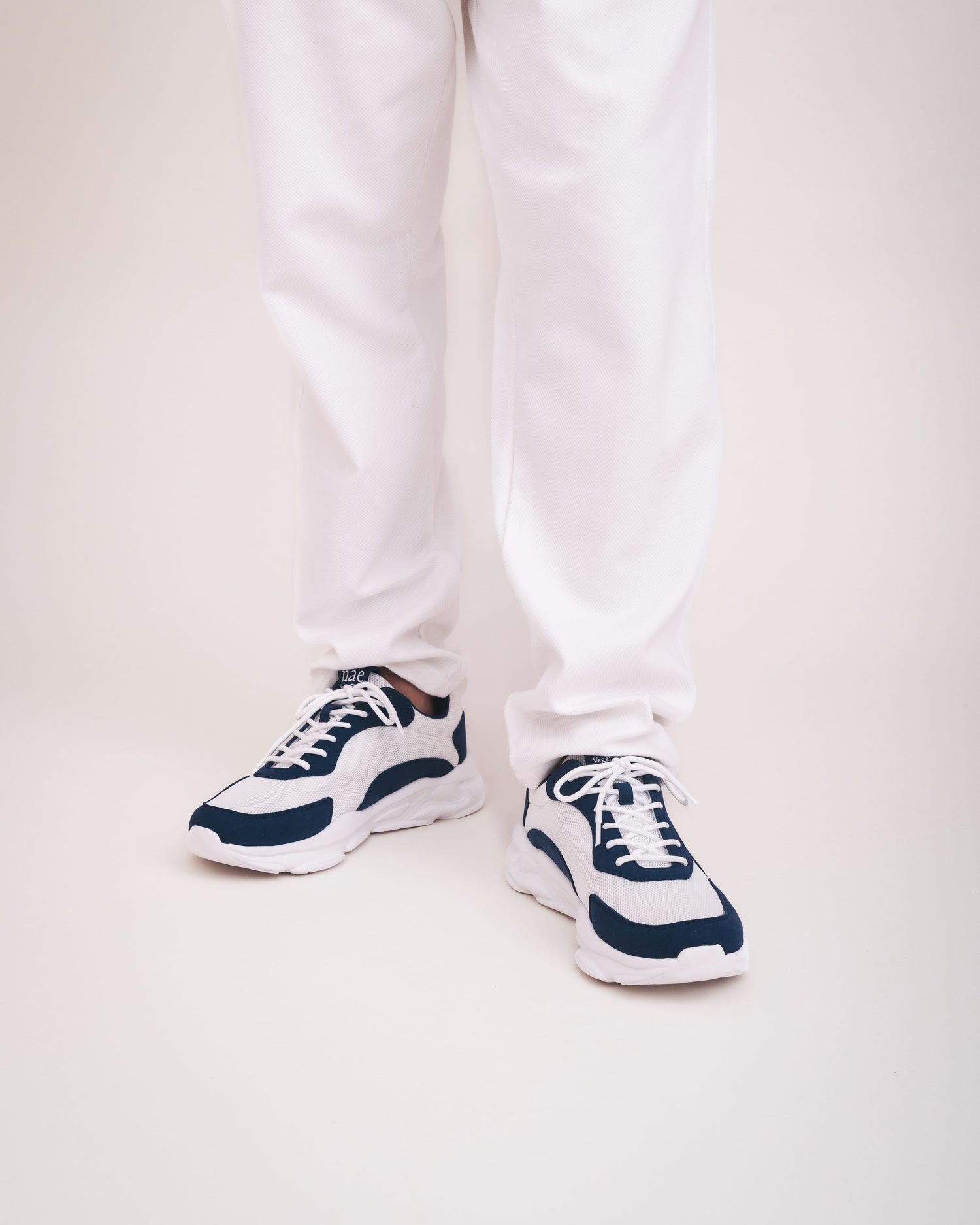 Vegan unisex sneakers blauw – sportieve schoenen van gerecycled PET