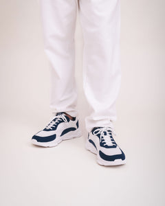 Vegan unisex sneakers blauw – sportieve schoenen van gerecycled PET