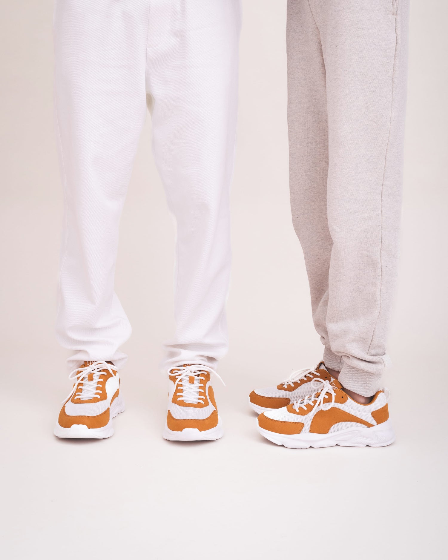 Wegańskie sneakersy unisex żółte – lekkie buty sportowe z PET z recyklingu