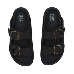 Vegan unisex sandalen gespen zachte zool casual dagelijks