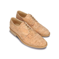 Zapatos veganos derby casual hechos con corcho natural FSC y forro transpirable | NAE