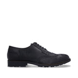 GAEL Black Vegan Derby Brogue
