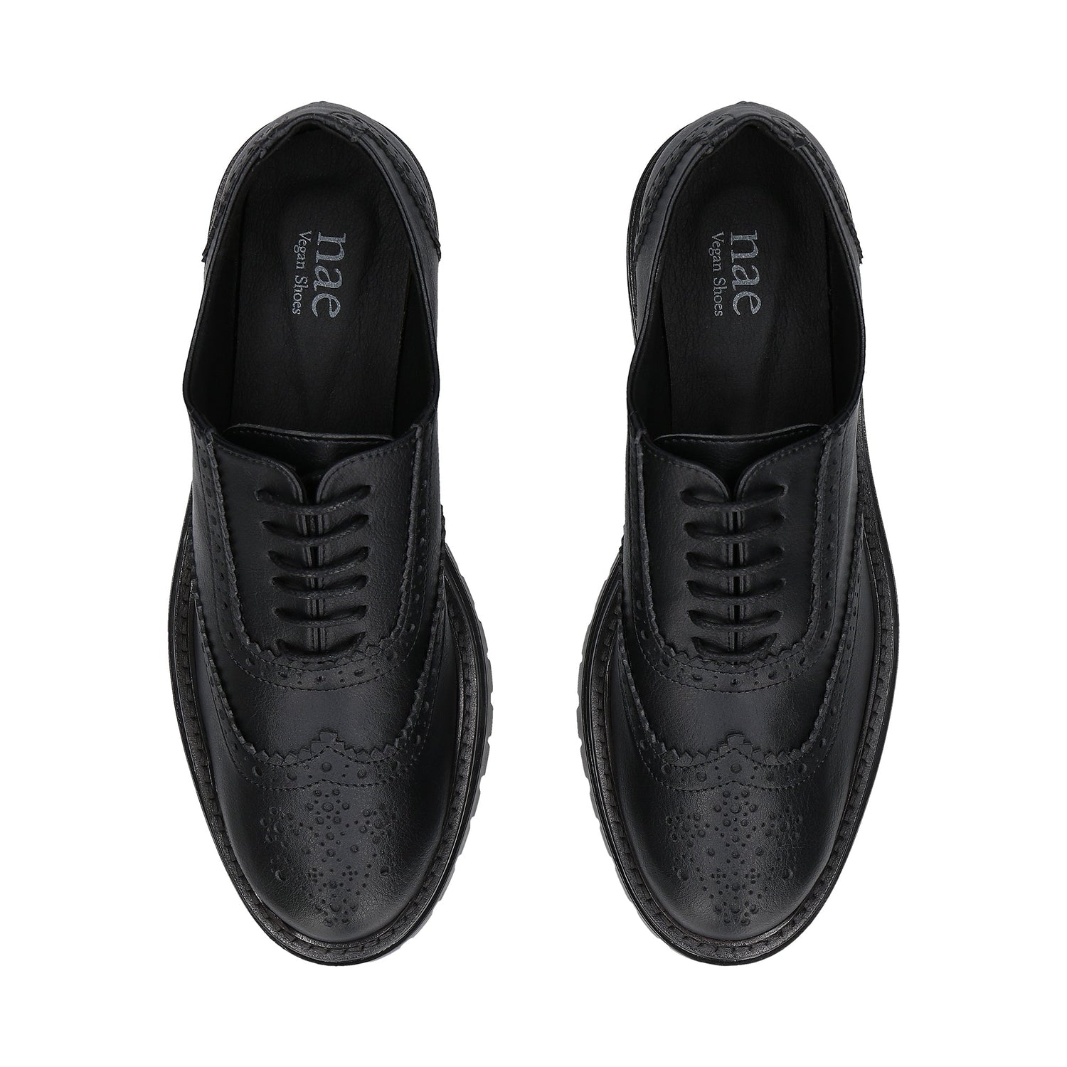 bout aile chaussures vegans femme noires
