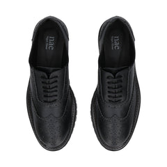 bout aile chaussures vegans femme noires