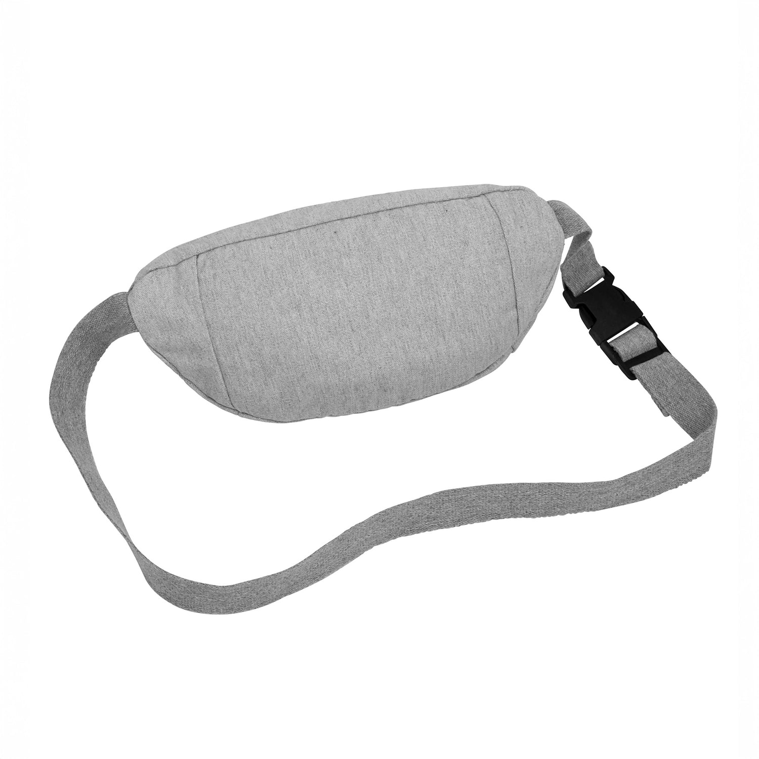 Plant Hero Hüfttasche in Grau – Vegane Crossbody-Tasche aus recycelter Baumwolle mit Bio-Baumwoll-Futter