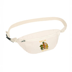 Plant Hero Hip Bag Sand Beige – Vegan Recycled Cotton Fanny Pack from Roots for Our Future