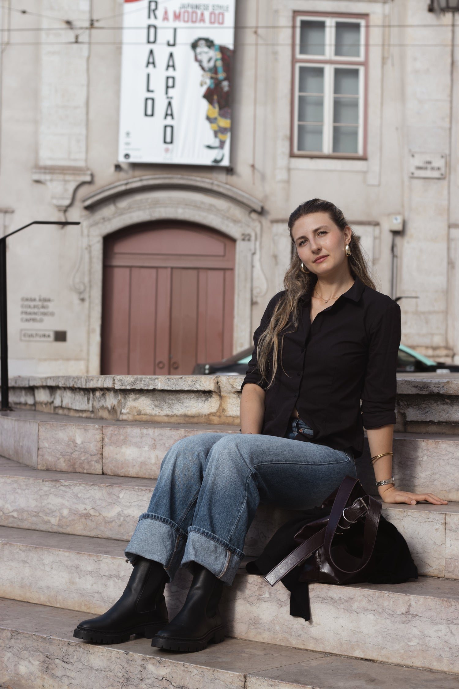 VIKKY Black Vegan Chelsea Boots | Mid-Calf Ankle Boots