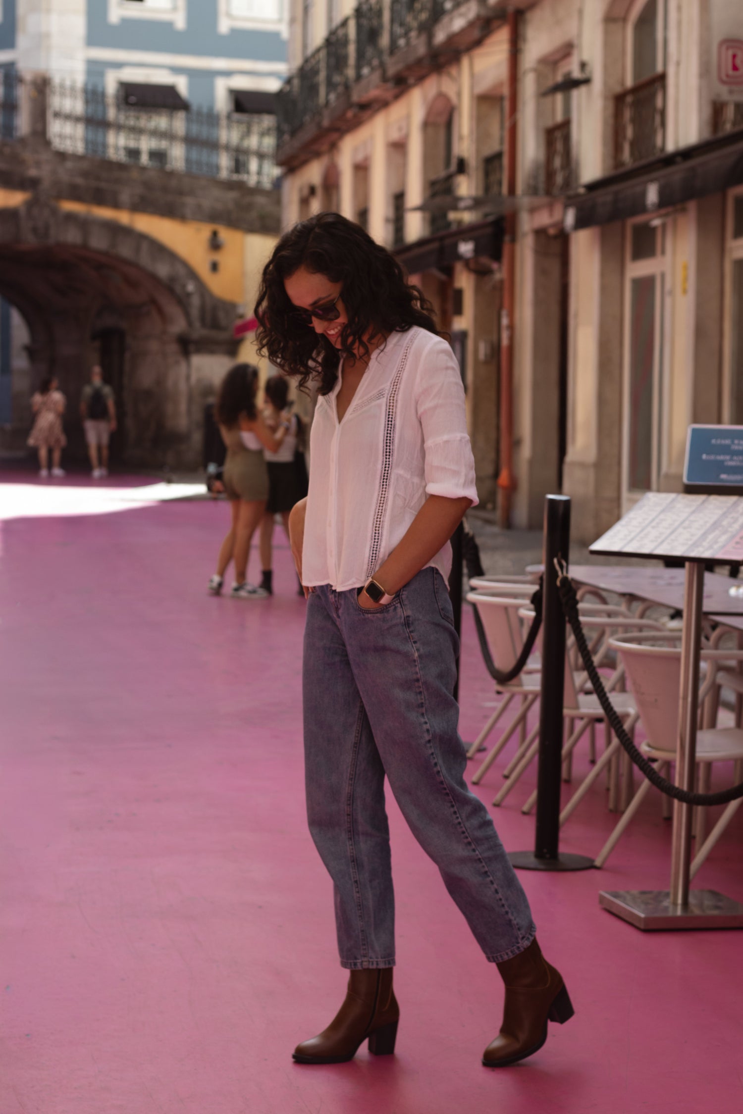 ALICIA Braune Vegane Stiefeletten
