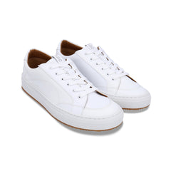 vegan white sneakers minimalist unisex basic flats low-top