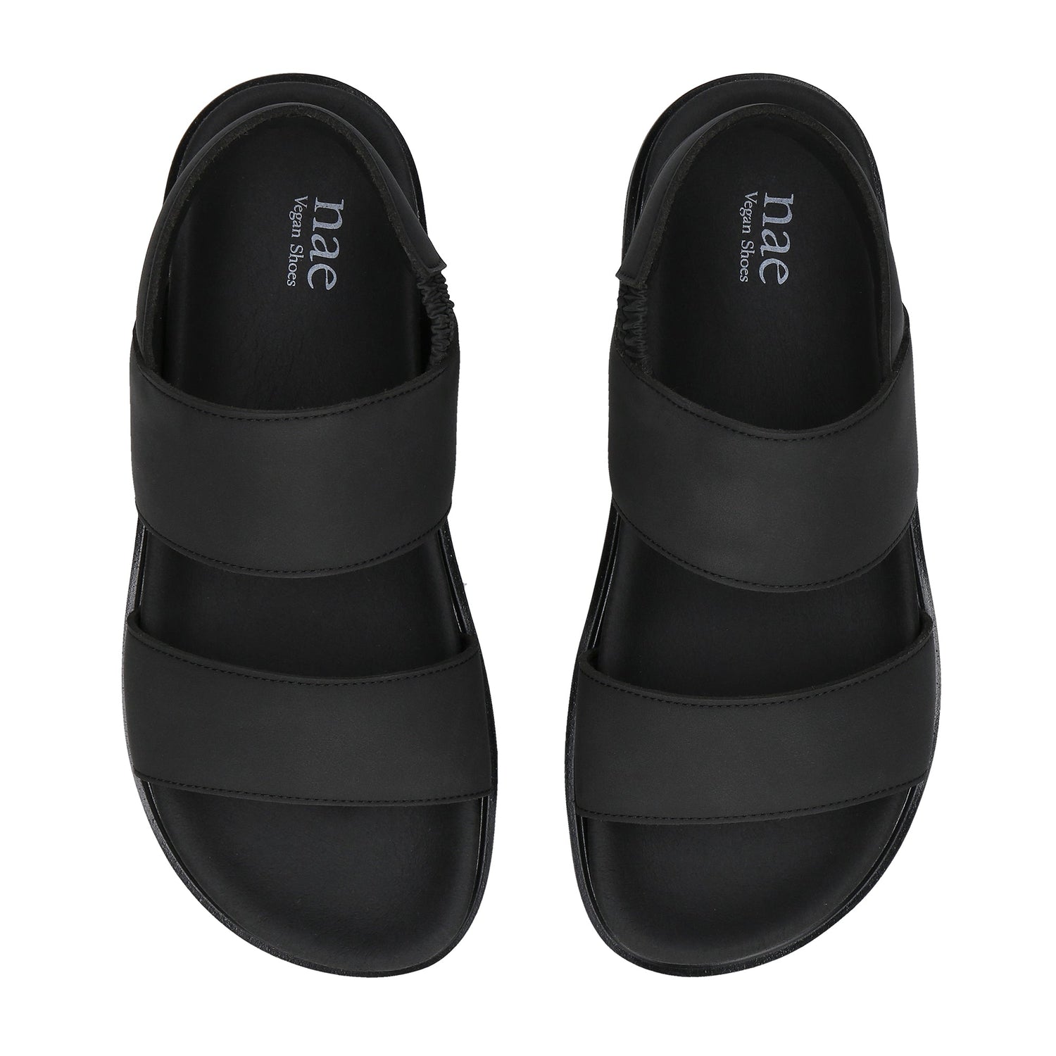 vegan black sandals breathable | NAE Vegan Shoes