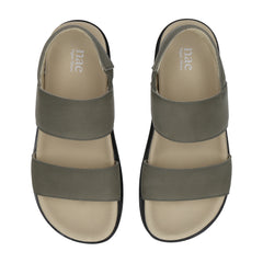 green vegan padded sole slippers | NAE Footwear