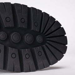 gum rubber outsole from a vegan chelsea men boot | NAE Vegan Shoes