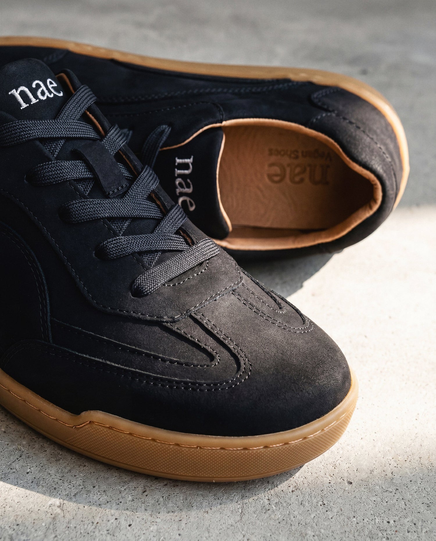 AYA Black Vegan Barefoot Sneakers