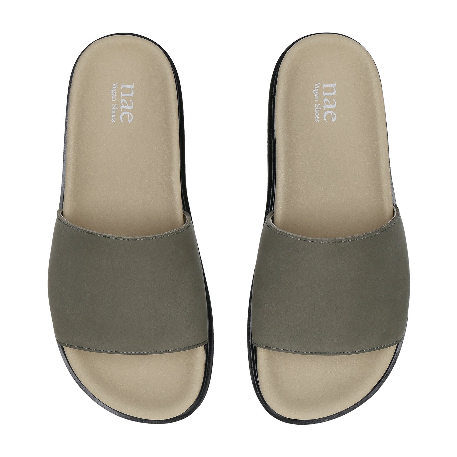 sandalias veganas destalonadas y acolchadas
