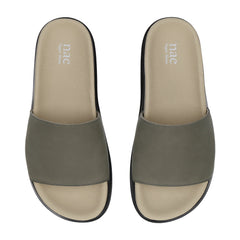 sandalias veganas destalonadas y acolchadas