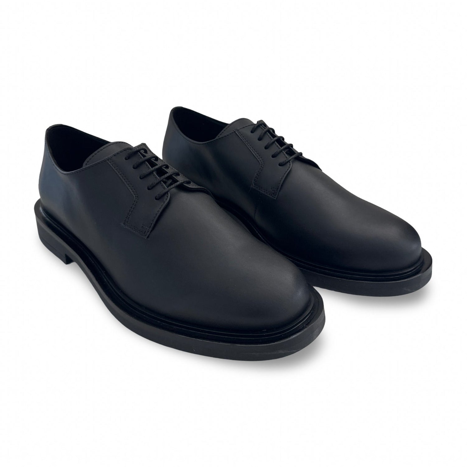 OTO Black - Modern Vegan Derby Shoes for Men