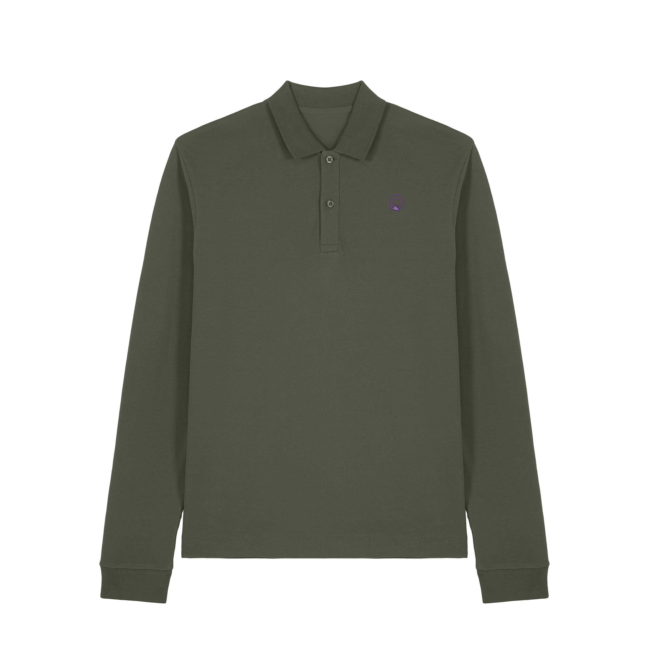 トップス Steven Alan 21SS LONG SLEEVE POLOSHIRT Steven Alan 21ss LONG SLEEVE POLO SHIRT