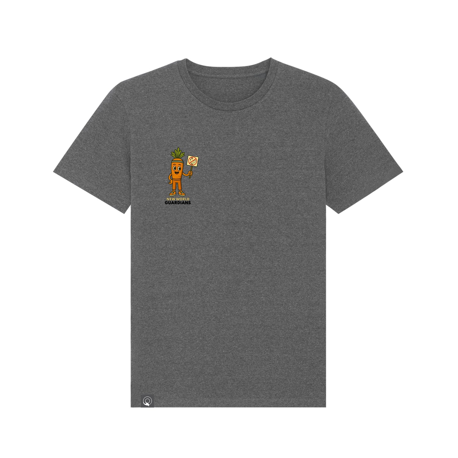 Vegan Rebel T-Shirt – Crunch Front & Squad Back / 3 Farben / Unisex