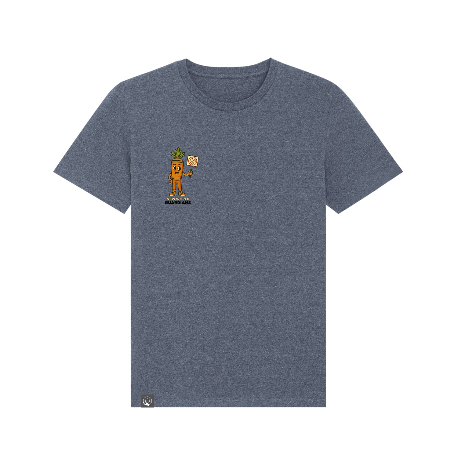 Vegan Rebel T-Shirt – Crunch Front & Squad Back / 3 Farben / Unisex